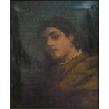 Jozef Mecina Krzesz (1860-1934) Bildnis einer Roma Dame, portrait of a romany woman,