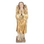 Barock Engel um 1700, wooden angel,