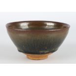 China Teeschale mit Hasenfellglasur, chinese tea bowl,