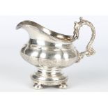 800 Silber Milchkanne, Hamburger 19. Jahrhundert, silver milk pot 19th century