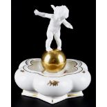 Hutschenreuther Puttenschale, cherub bowl,