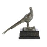 Otto Poertzel (1876-1963) Bronze Fasan, bronze pheasant,
