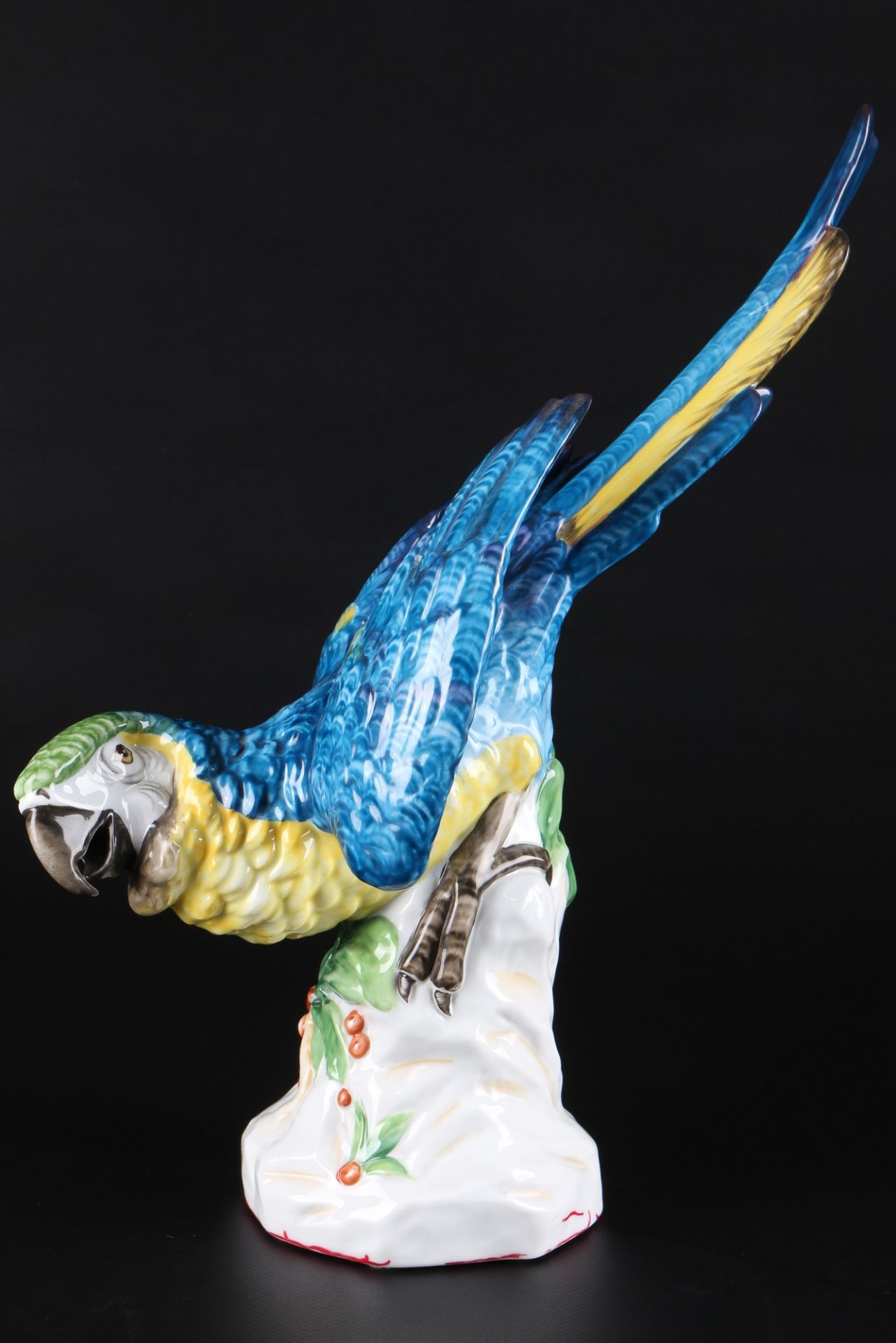 Unterweissbach 2 große Papageien Thüringen, parrot sculptures, - Bild 3 aus 6
