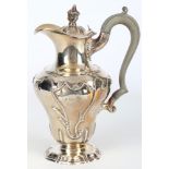 925 Silber Kaffeekanne Walter & Charles Sissons , sterling silver coffee pot,