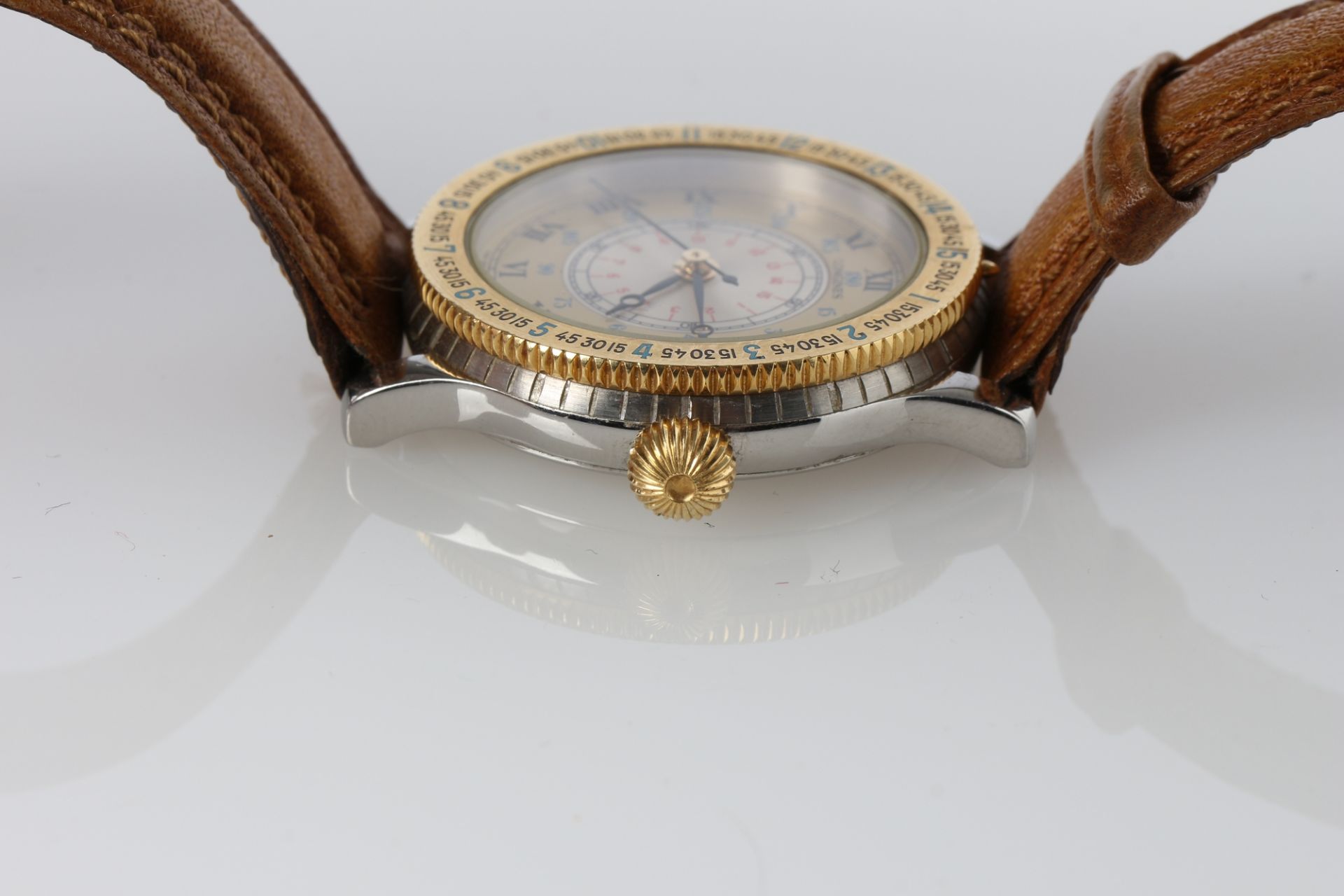 Longines Lindbergh Hour Angle Automatik Herren Armbanduhr, men's wristwatch, - Bild 4 aus 6