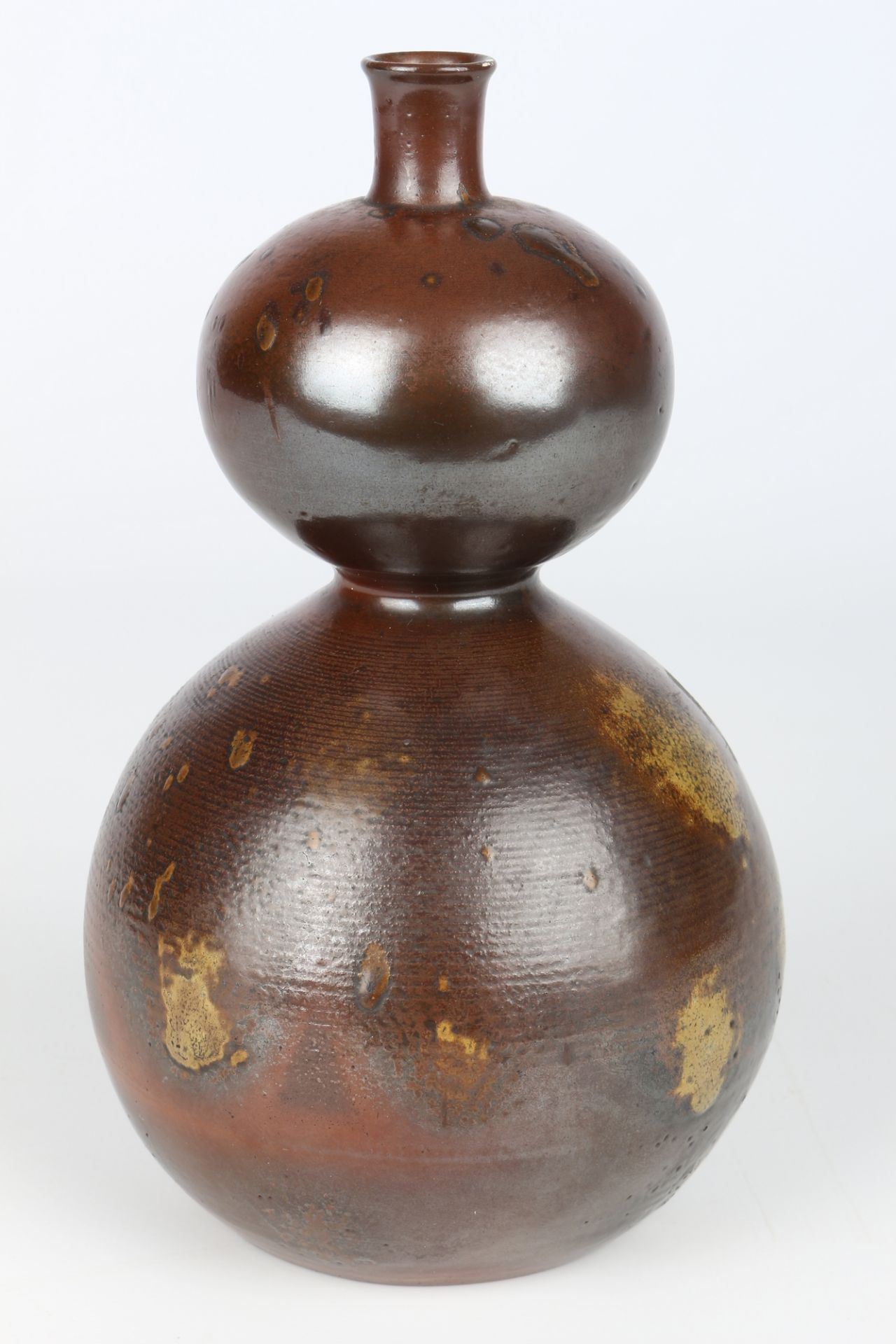 Japan Doppelkürbisvase Meiji-Period (1868 - 1912), japanese double pumpkin vase, - Image 3 of 6