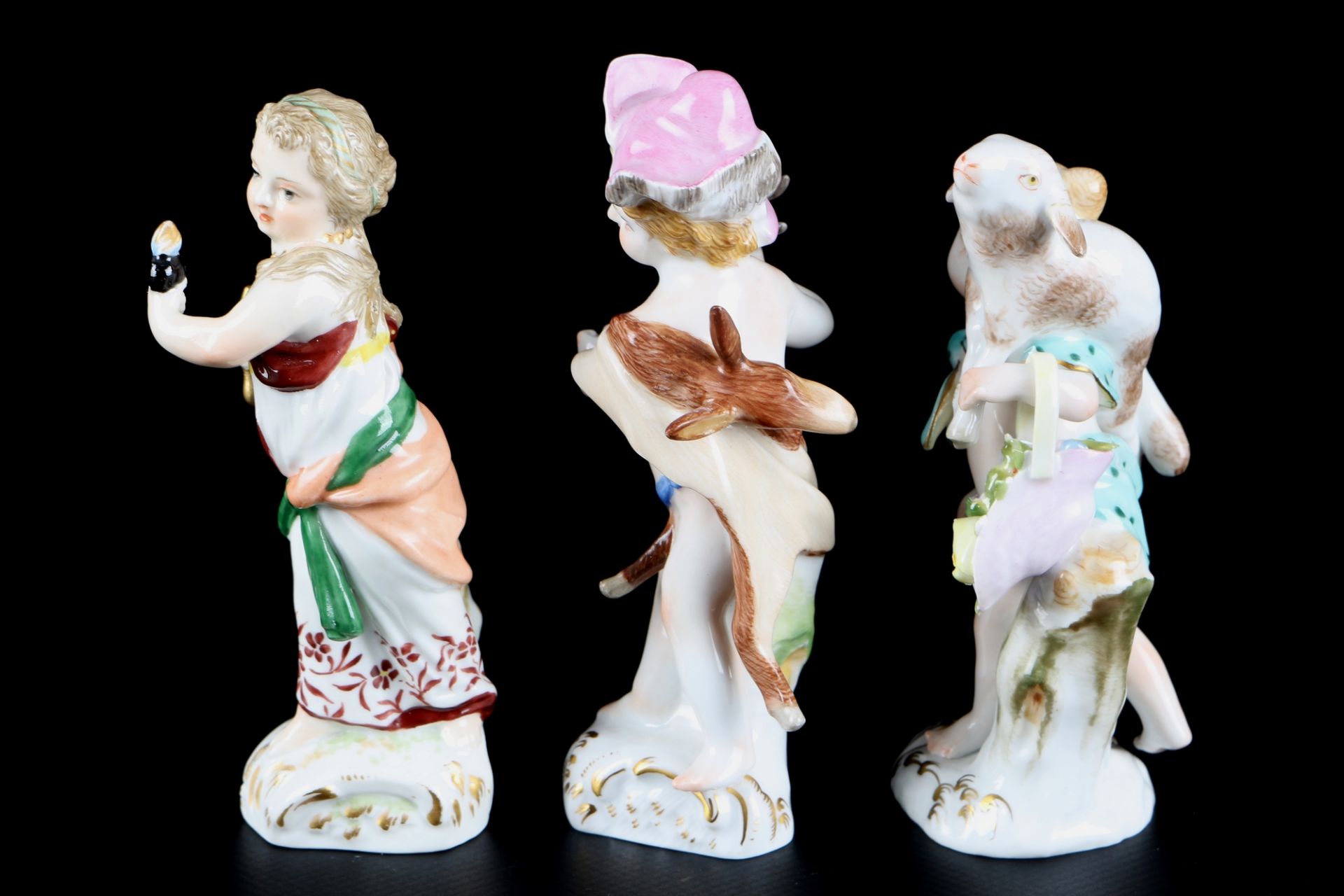 KPM Berlin 3 Kinderfiguren, porcelain figures, - Bild 2 aus 5