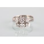 750 Gold Diamantring 0.75ct IF, 18K diamond gold ring,