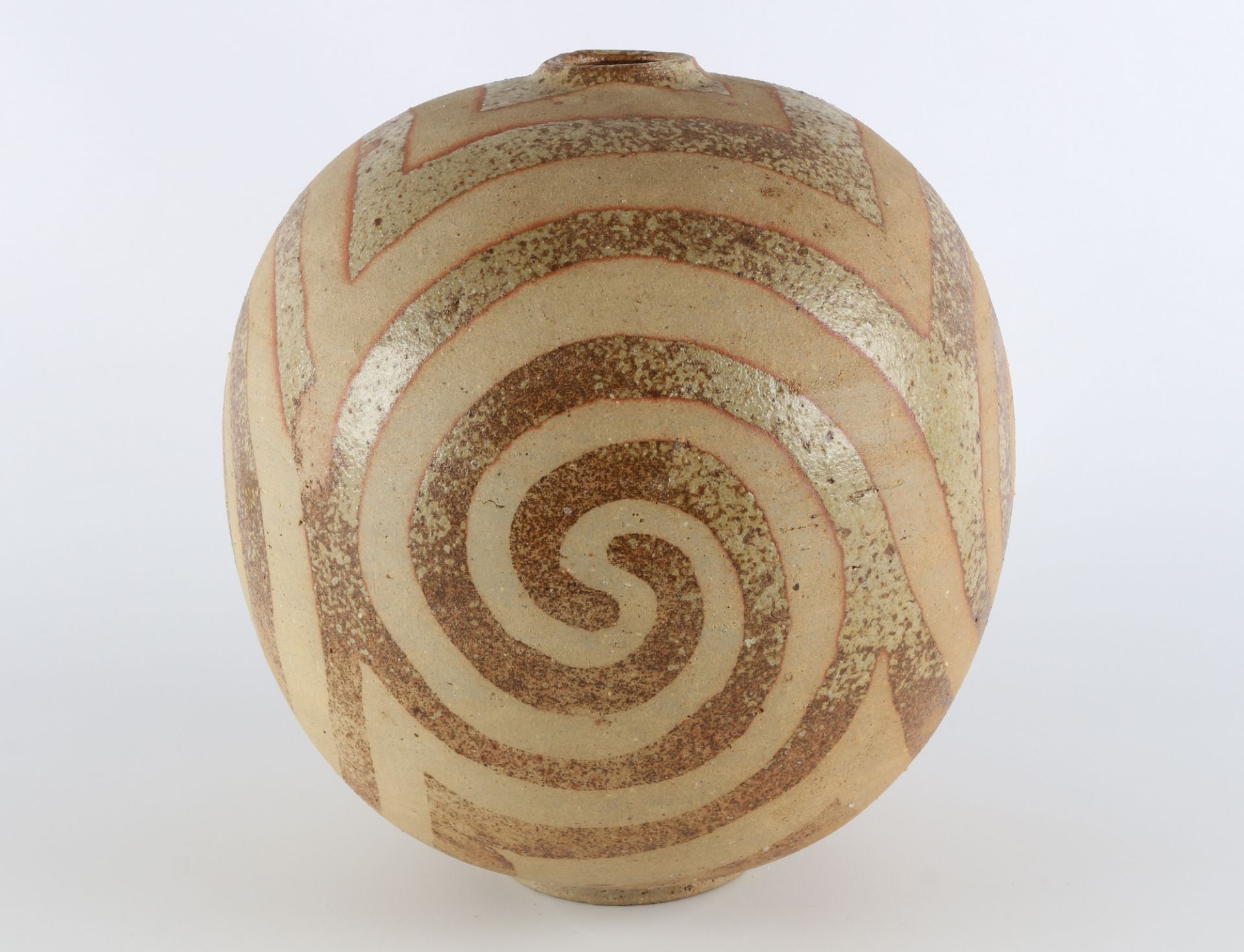 Gerd Knäpper (1943-2012) Vase, artists pottery ceramic,