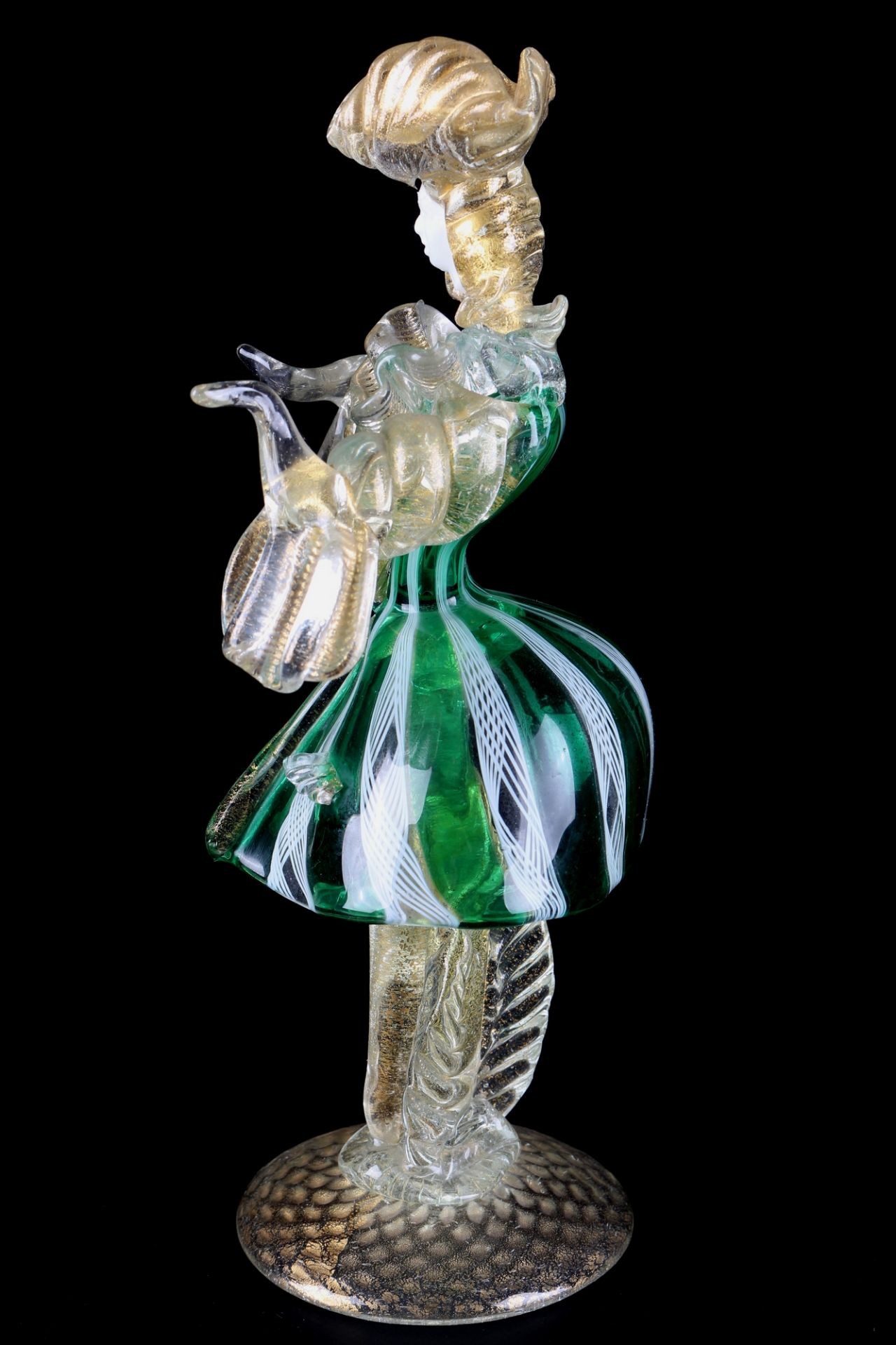 Murano Italy Figur Kurtisane, courtesan figures, - Image 4 of 5