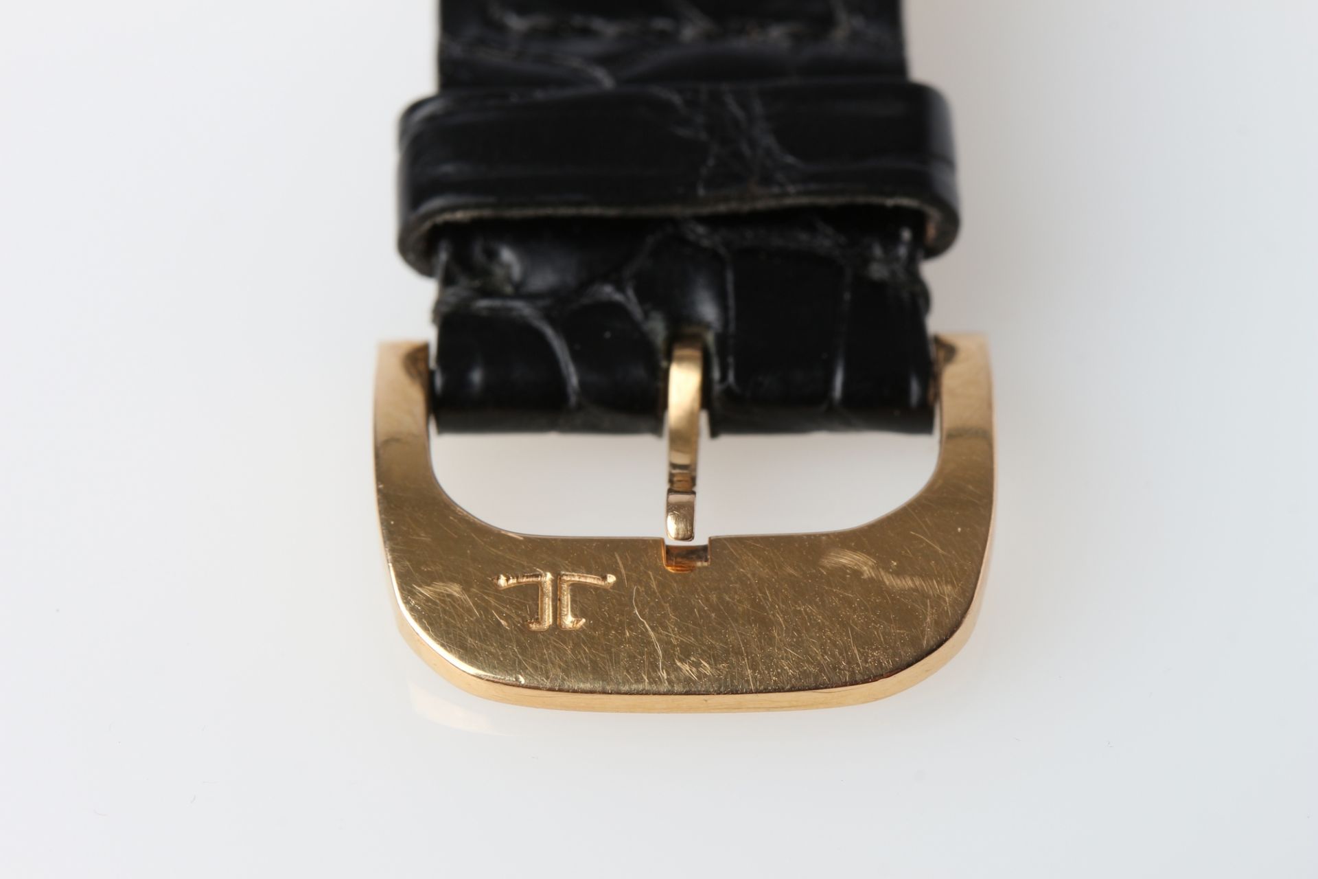Jaeger LeCoultre Master Ultra Thin 750 Gold Herren Armbanduhr, men's wristwatch 18K gold, - Image 9 of 9