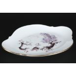 Meissen Mandelbäumchen Beilagenplatte 1. Wahl, porcelain dish,