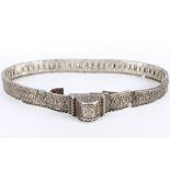 Russland 84 Zolotniki Silber Jugendstil Brautgürtel, russian silver bridal belt 84 zolotniki silver,