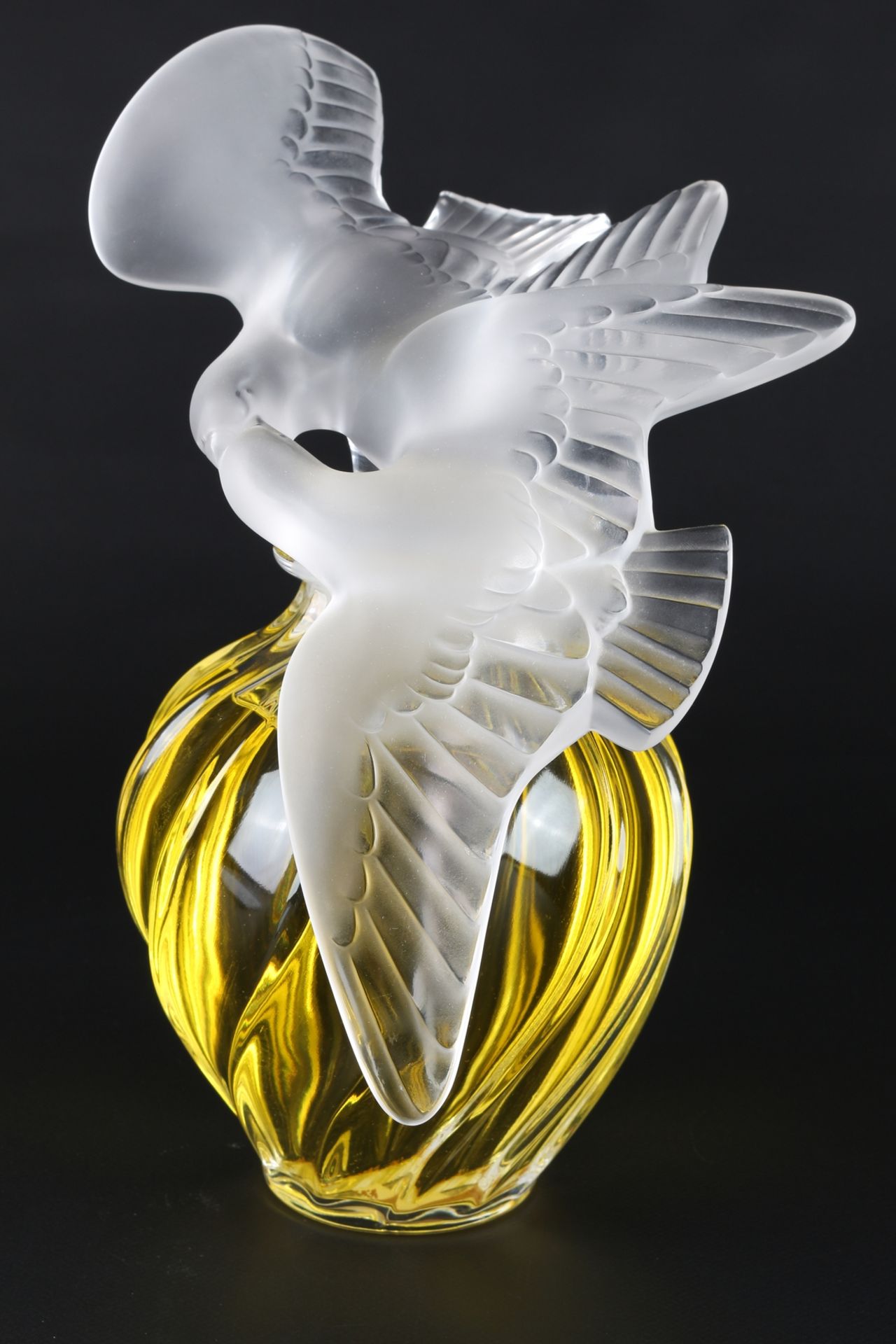 Riesiger Lalique Schaustück Nina Ricci L'Air du Temps Parfumflasche, huge parfume flacon,