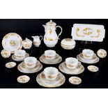 Meissen Gelber Hofdrache Kaffeeservice für 6 Personen, coffee service for 6 pers.,