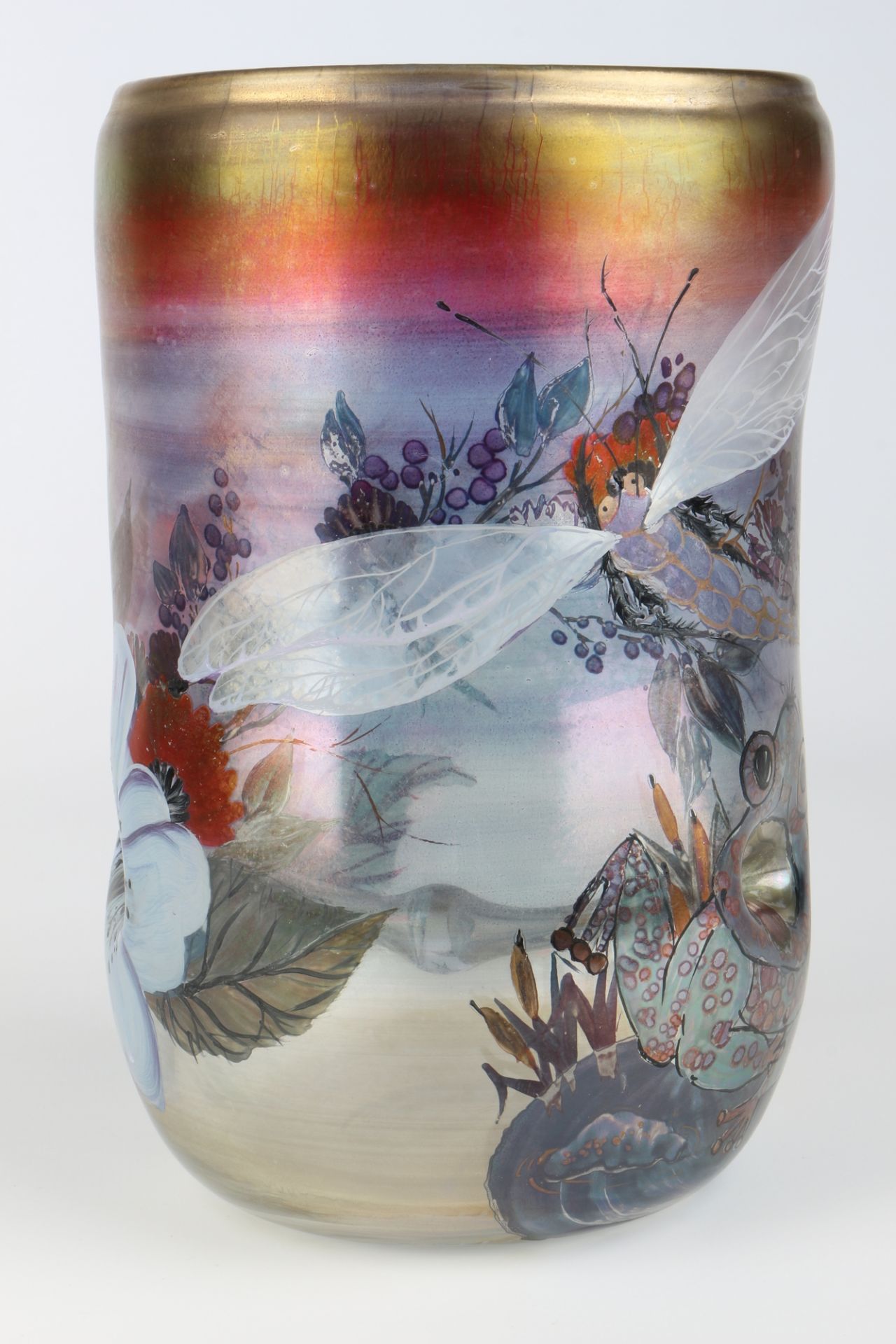 Erwin Eisch Poesie Vase, artists vase, - Image 4 of 5