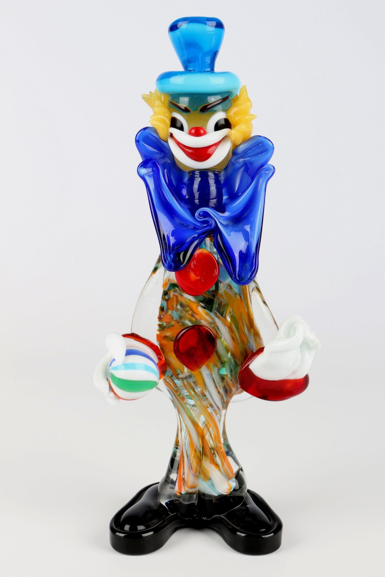 Murano Italy großer Clown, clown figure,