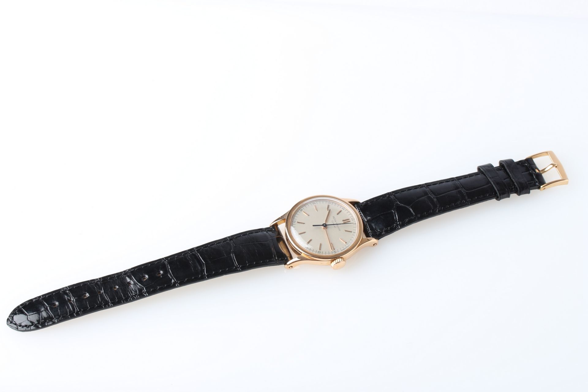 Patek Philippe 750 Gold Calatrava 1949 Herren Armbanduhr, men's wristwatch, - Image 6 of 8