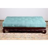 China Sitzbank Qing-Dynastie, chinese wooden bench,