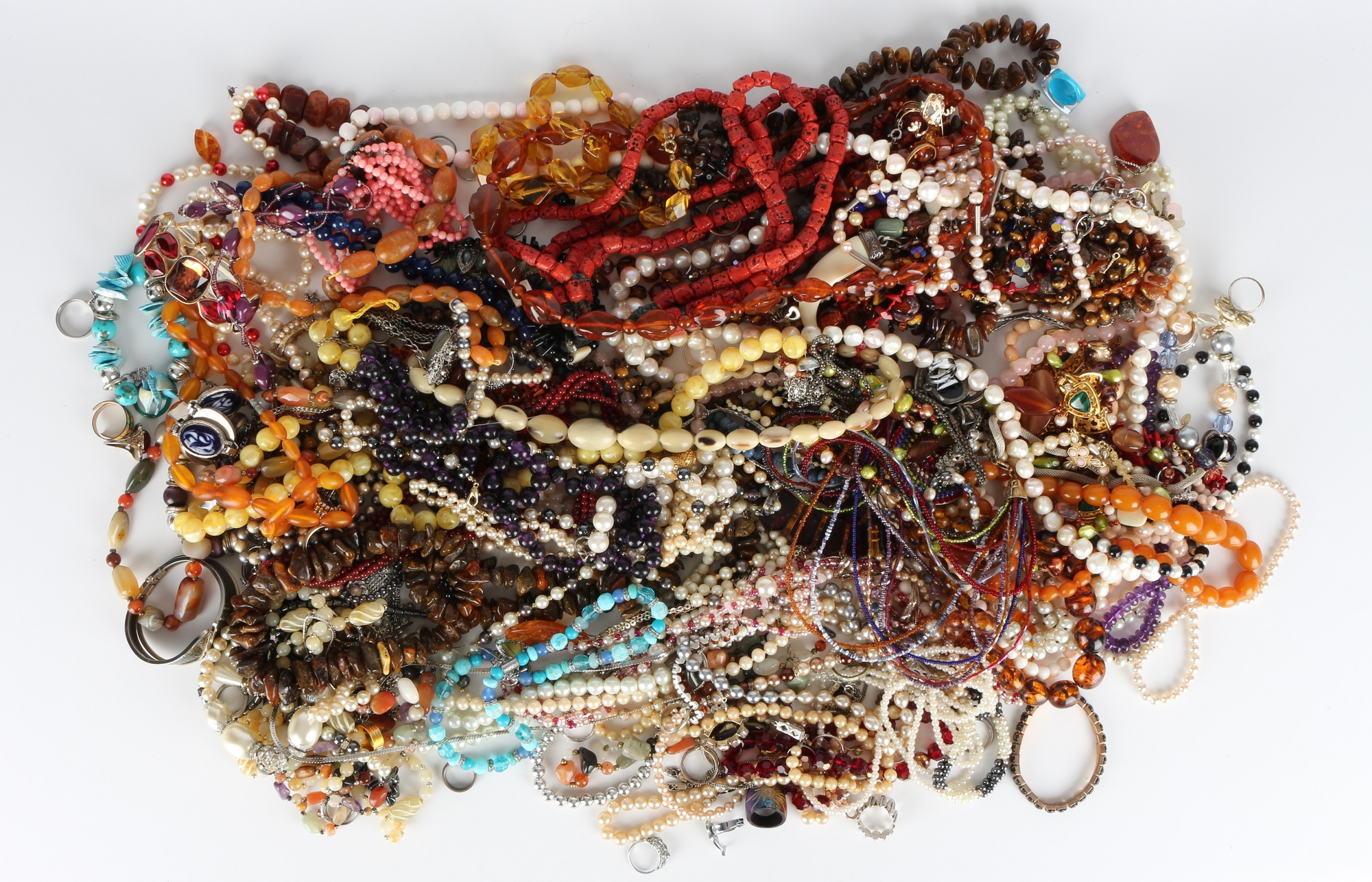 Umfangreiches Schmuckkonvolut ca. 5,2 kg, design and fashion jewelry lot, - Image 2 of 2