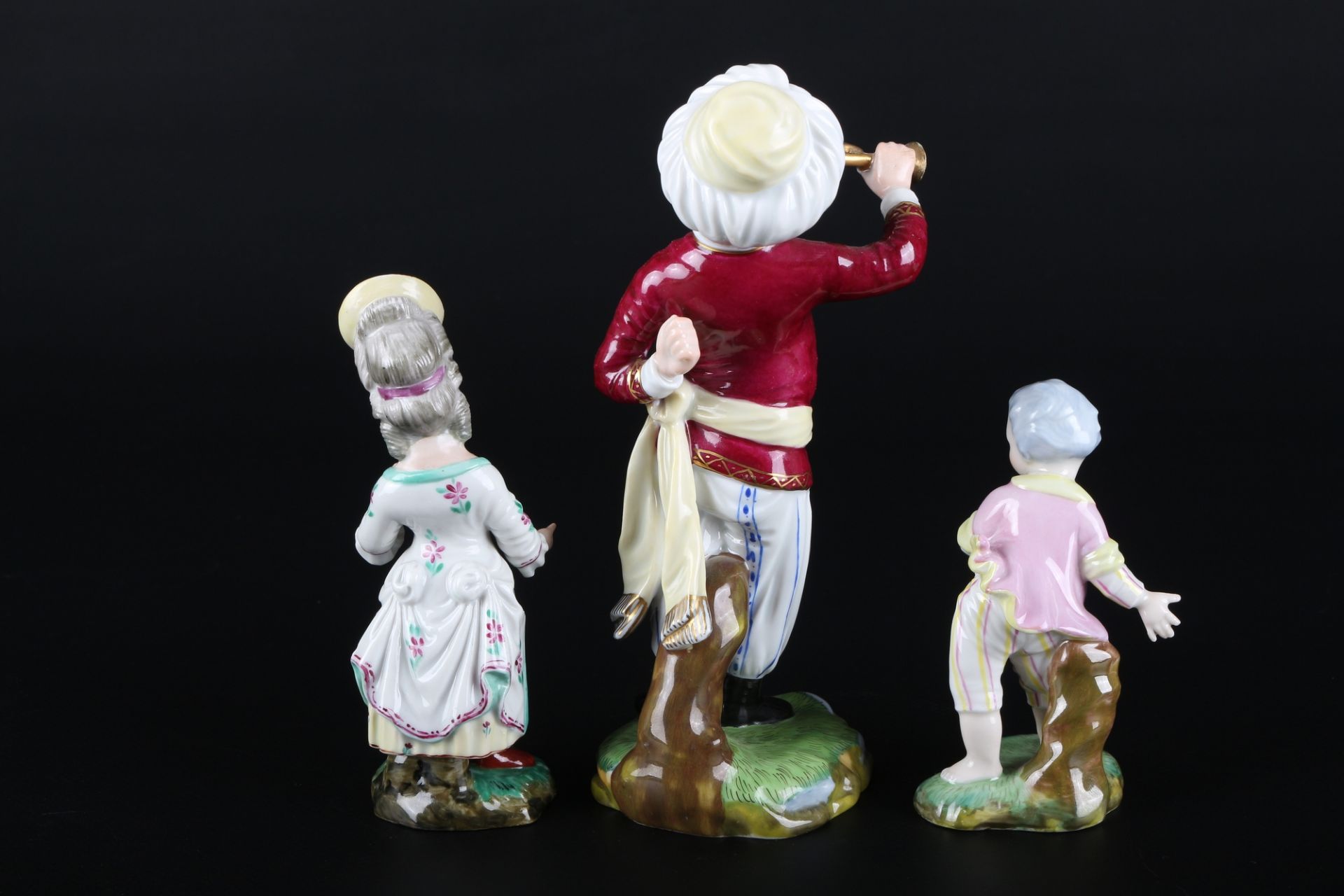 Höchst - 3 Figuren, children figures, - Bild 3 aus 4