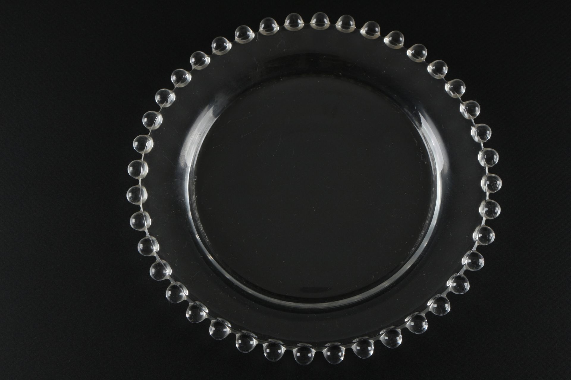 Lalique Andlau 6 Dessertteller, crystal dessert plates, - Image 2 of 3