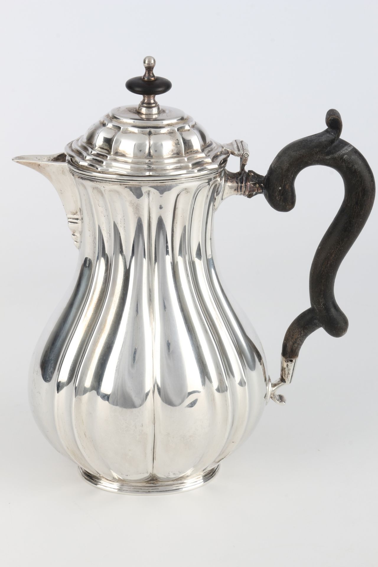 925 Silber Kaffeekanne Mappin & Webb, sterling silver coffee pot,