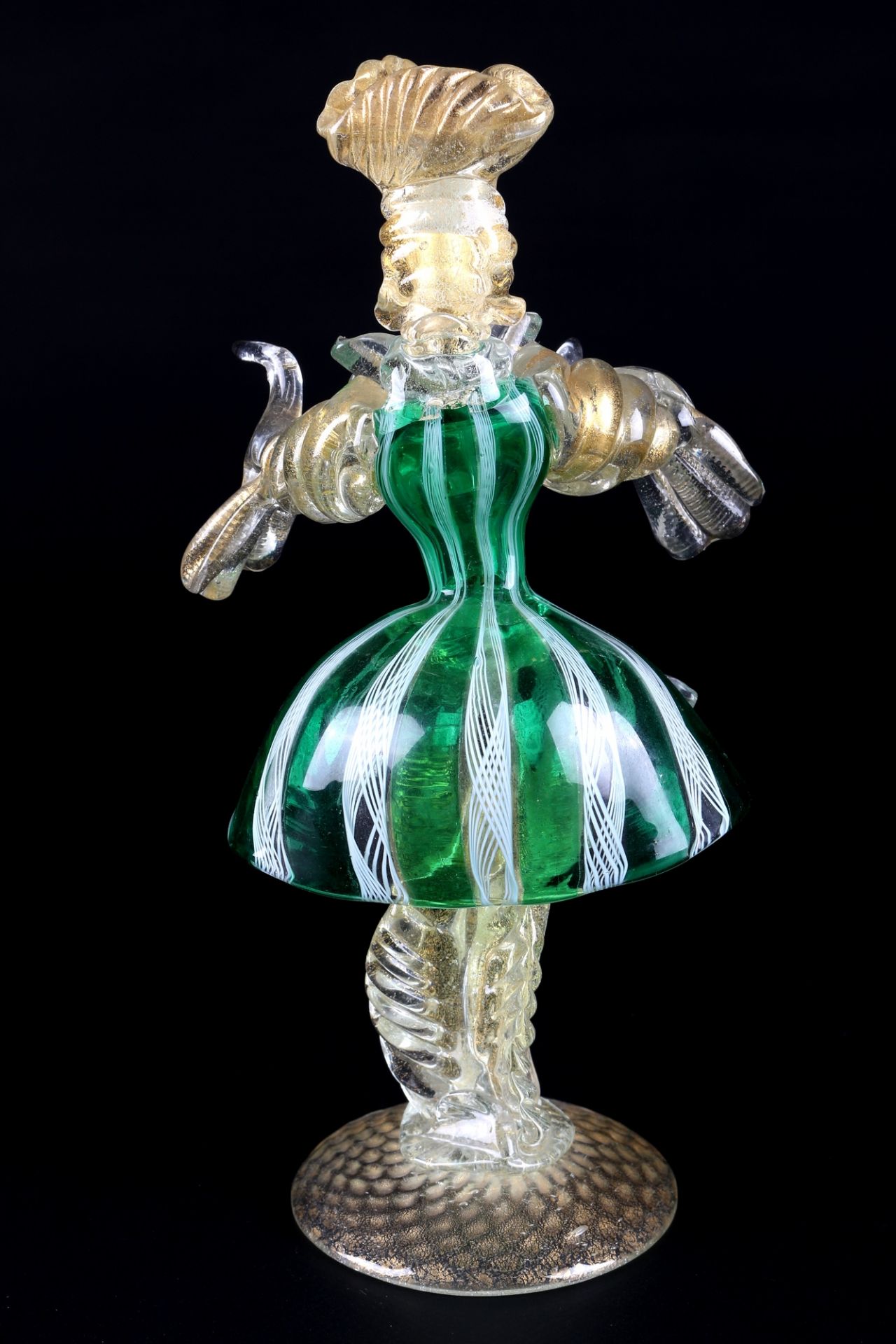 Murano Italy Figur Kurtisane, courtesan figures, - Image 3 of 5