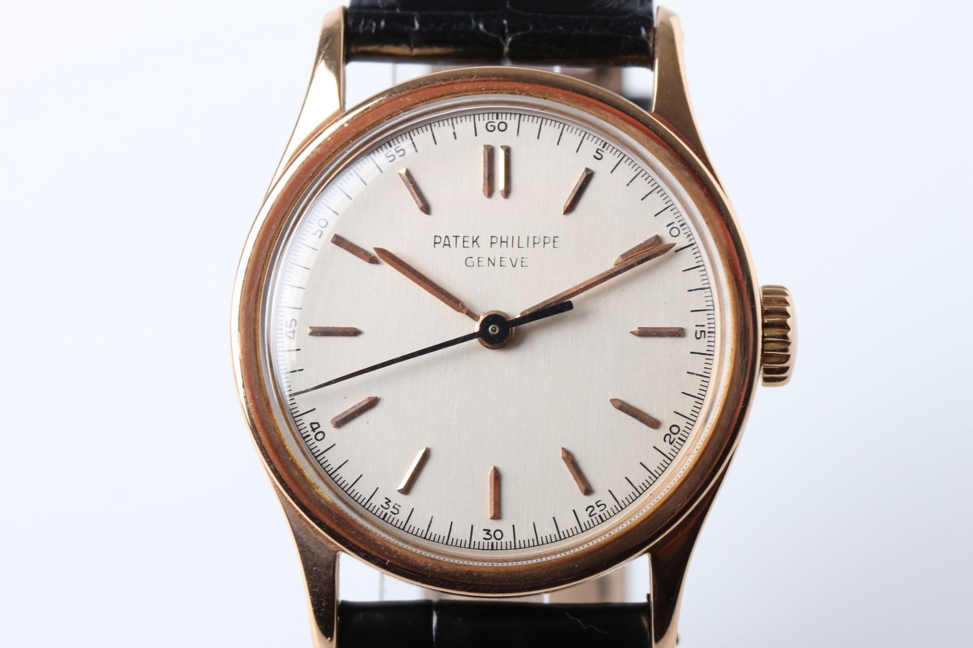 Patek Philippe 750 Gold Calatrava 1949 Herren Armbanduhr, men's wristwatch, - Image 3 of 8