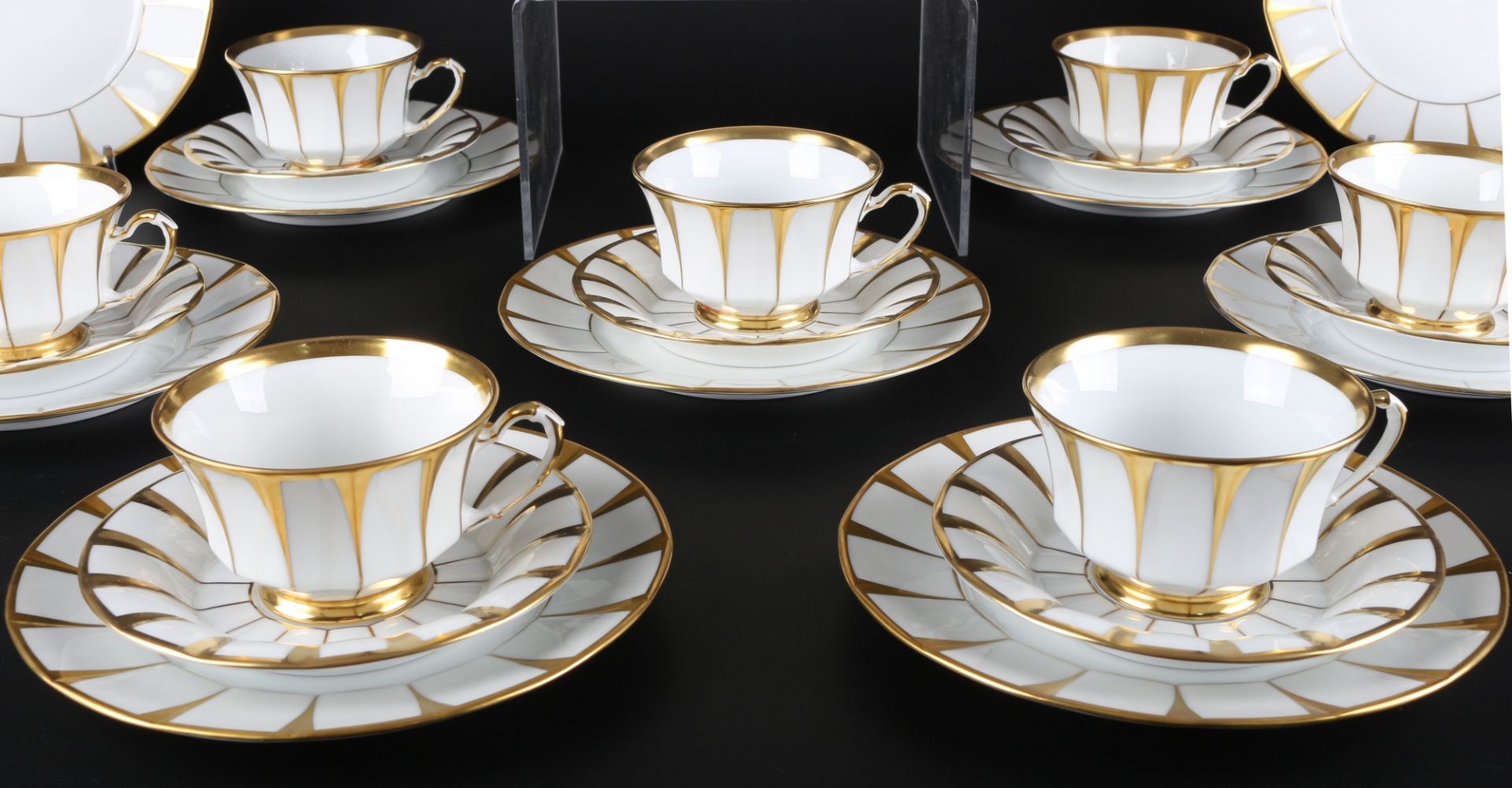 Fürstenberg Grecque Athena Kaffeeservice für 9 Personen, tea coffee set for 9 pers. - Image 3 of 6