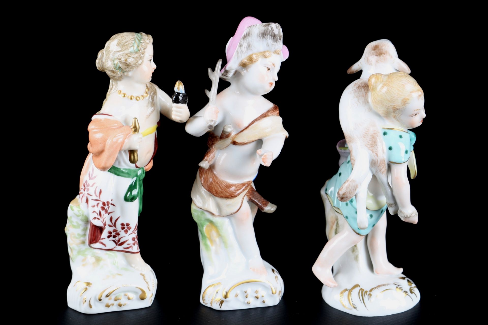 KPM Berlin 3 Kinderfiguren, porcelain figures, - Image 4 of 5