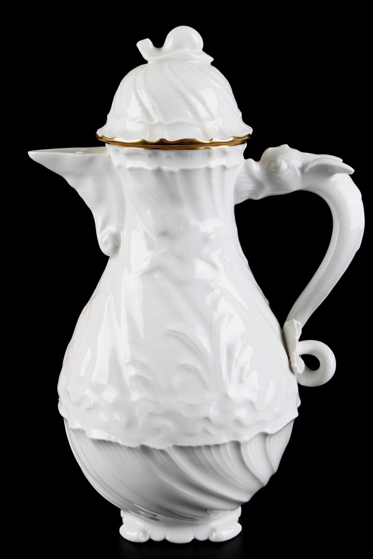 Meissen Schwanendessin Kaffee- und Teeservice für 8 Personen, coffee and tea service for 8 pers., - Image 3 of 6