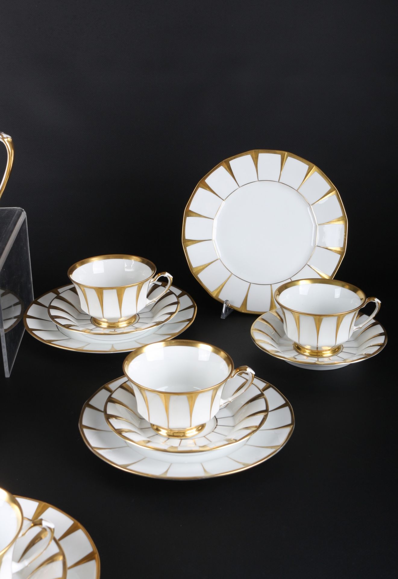 Fürstenberg Grecque Athena Kaffeeservice für 9 Personen, tea coffee set for 9 pers. - Image 5 of 6