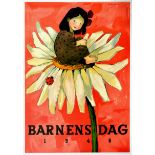 Advertising Poster Children Day Barnesdag Sweden