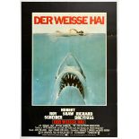 Film Poster Jaws Steven Spielberg