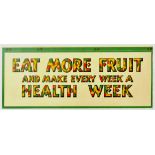 Advertising Poster Eat More Fruit Health Week