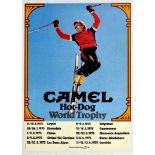 Sport Poster Camel Hot Dog World Trophy Skiing