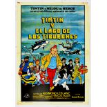 Film Poster Tintin and the Lake of Sharks Herge