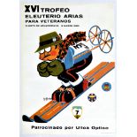 Sport Poster Veteran Skiing Trophy Spain Navacerrada