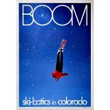 Sport Poster Boom Ski Batics Skiing Colorado USA