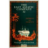 Travel Poster East Asiatic Company Far East