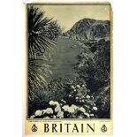 Travel Poster Ilfracombe Glorious Devon Ocean Coast