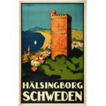 Travel Poster Halsingborg Sweden