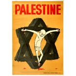 Propaganda Poster Palestine Liberation Movement FATEH