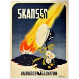 Advertising Poster Skansen Walpurgis Night Sweden