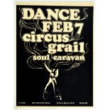 Advertising Poster Soul Caravan Circus Grail