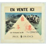 Advertising Poster En Mer Paul Bonnetain Jules Cheret