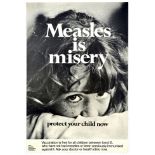 Propaganda Poster Measles Misery Vaccination Immunisation