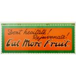 Advertising Poster Rejuvenate Eat More Fruit Health Diet