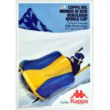 Sport Poster Bobsleigh World Cup Kappa Aosta Italy